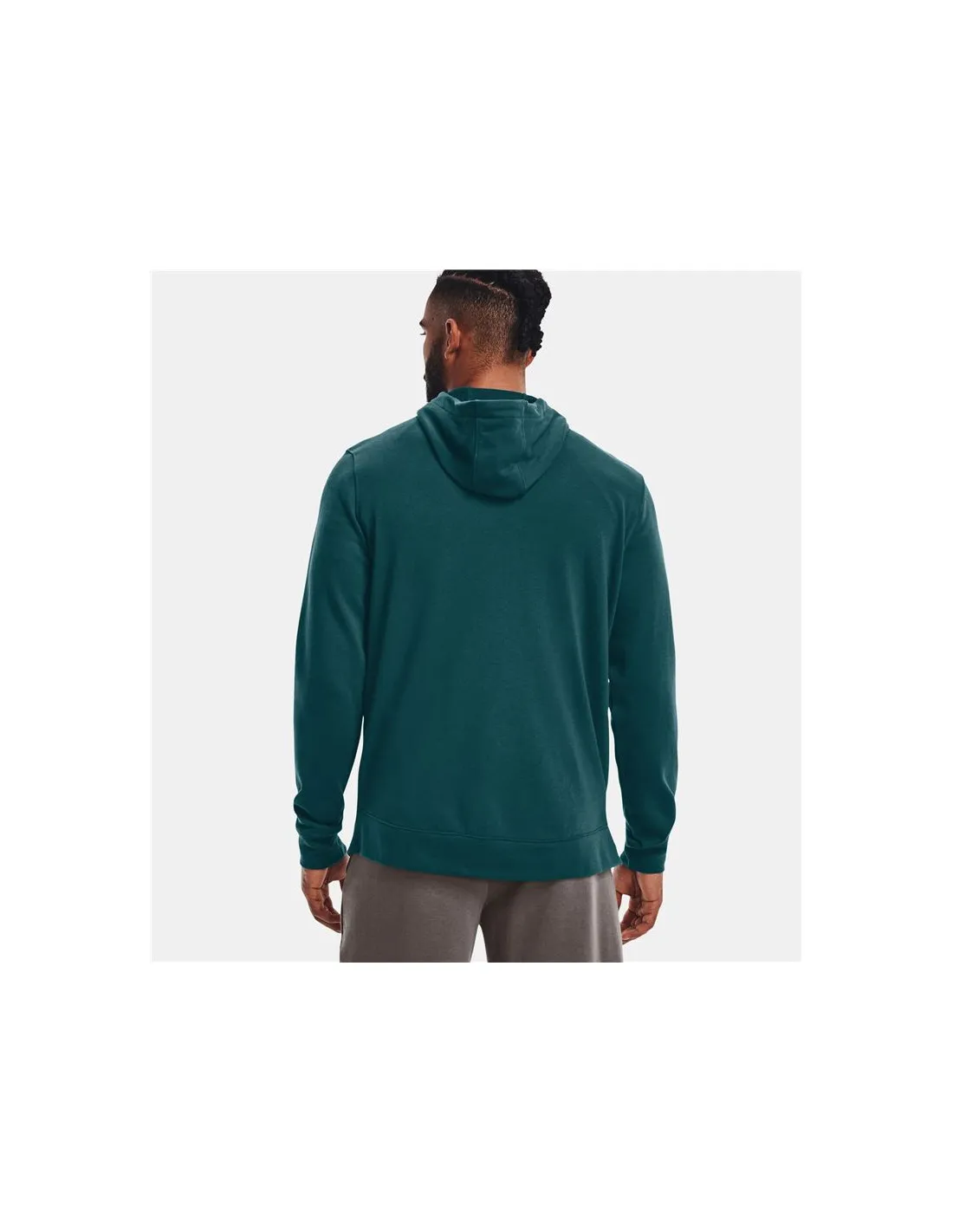 Chaqueta turquesa Under Armour Rival Terry Hombre
