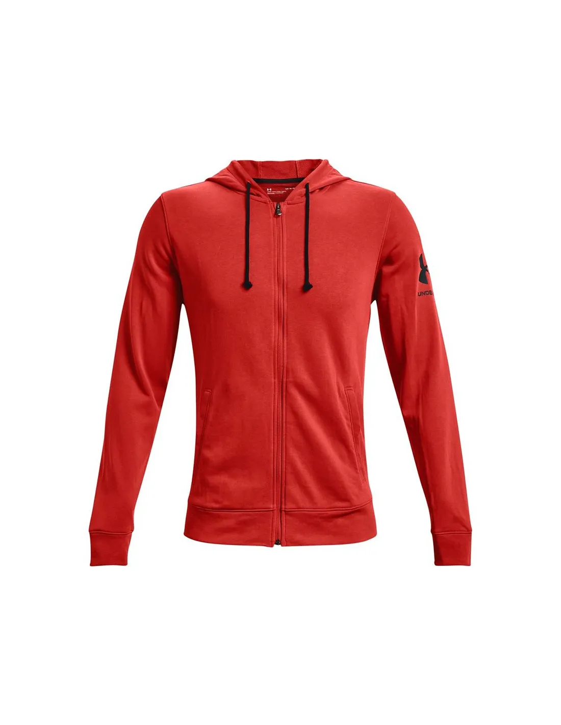 Chaqueta Under Armour Rival Terry Man Red/Black