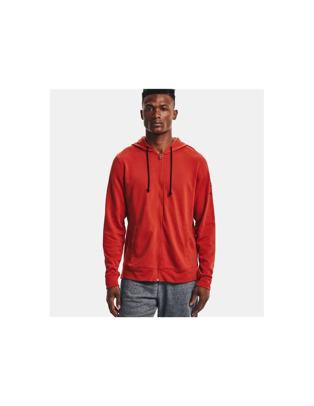 Chaqueta Under Armour Rival Terry Man Red/Black