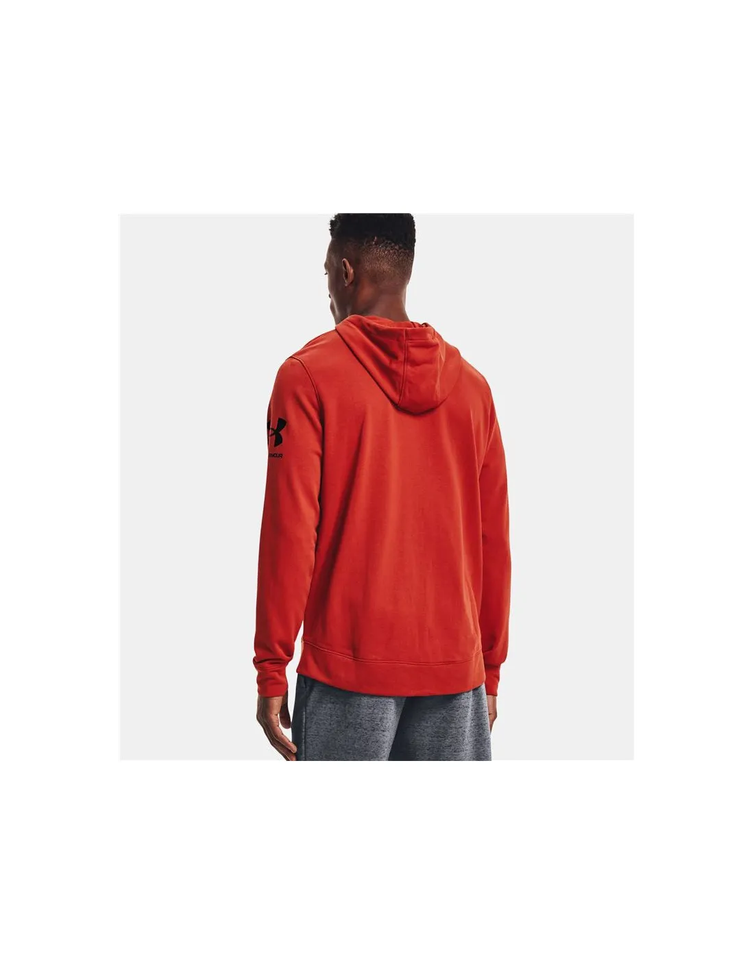 Chaqueta Under Armour Rival Terry Man Red/Black
