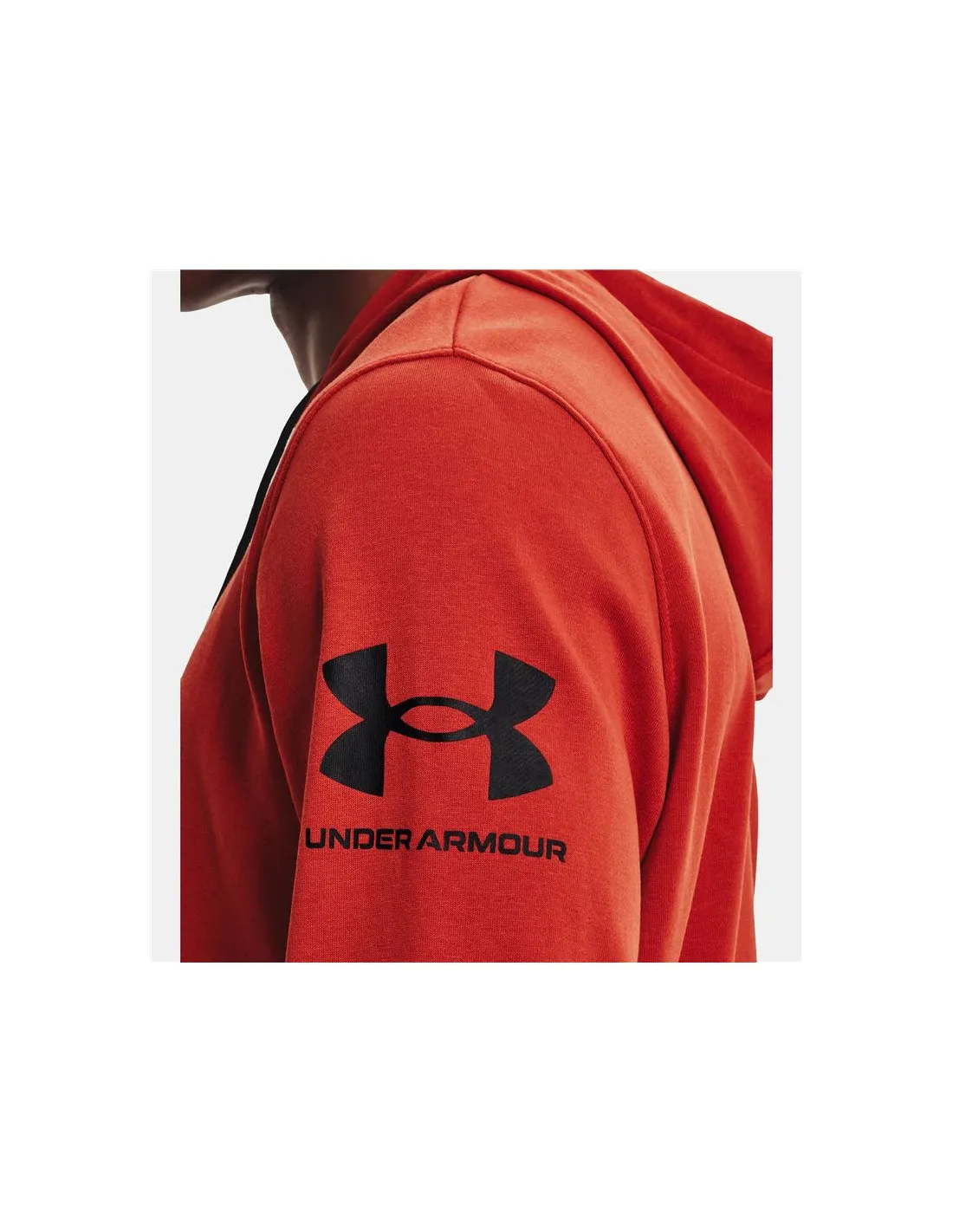 Chaqueta Under Armour Rival Terry Man Red/Black