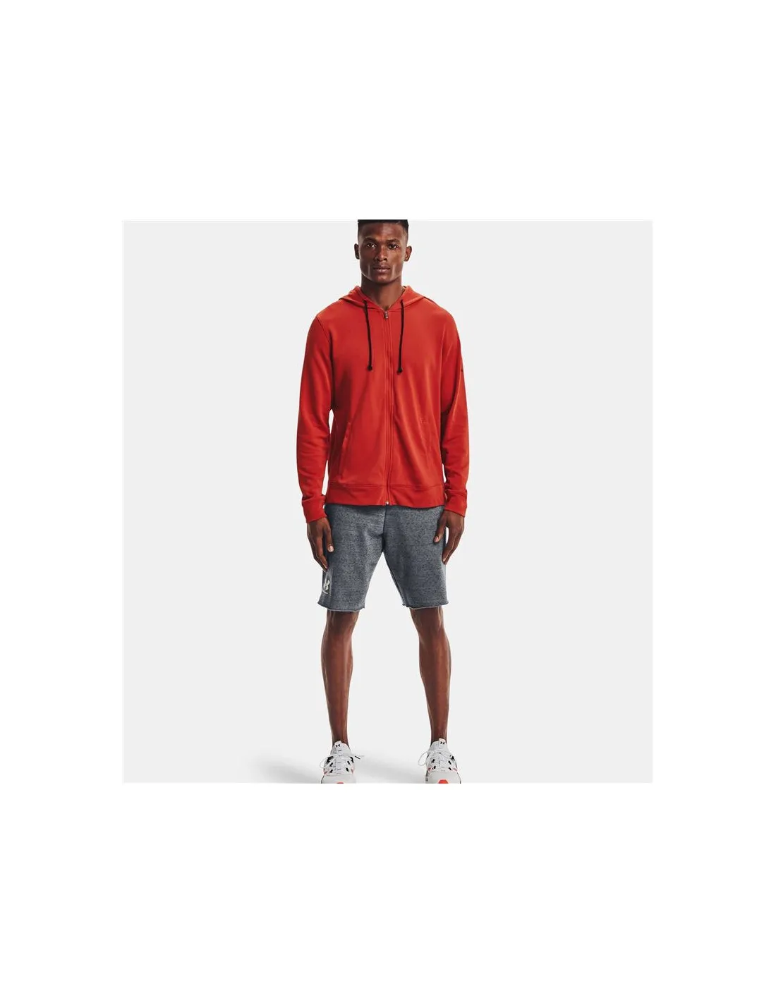 Chaqueta Under Armour Rival Terry Man Red/Black
