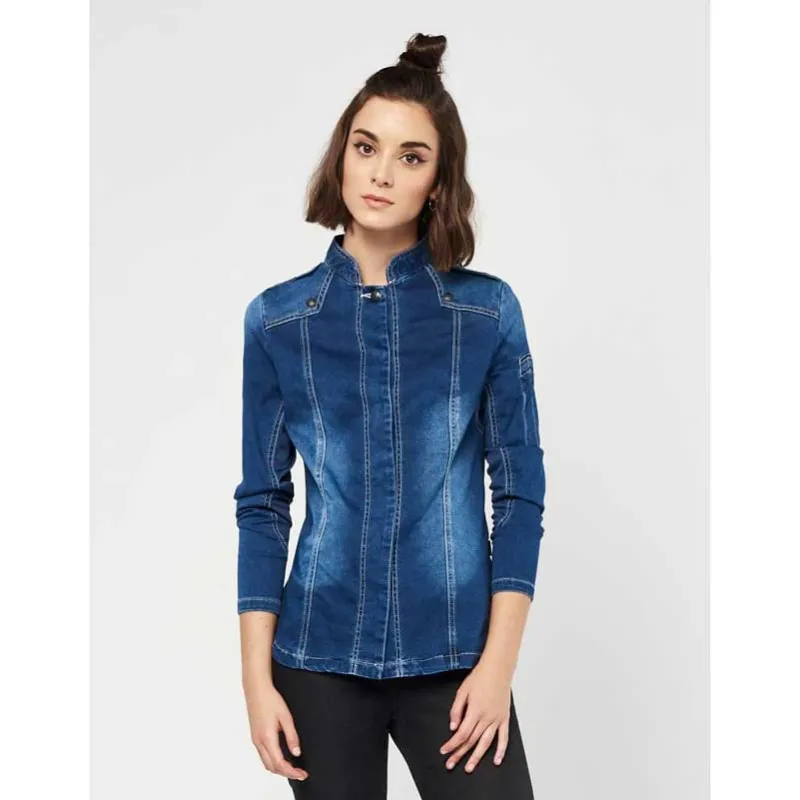 CHAQUETILLA COCINERA PUNTO DENIM SLIM FIT  MONZA