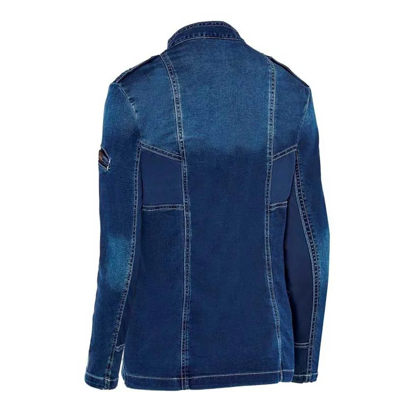 CHAQUETILLA COCINERA PUNTO DENIM SLIM FIT  MONZA