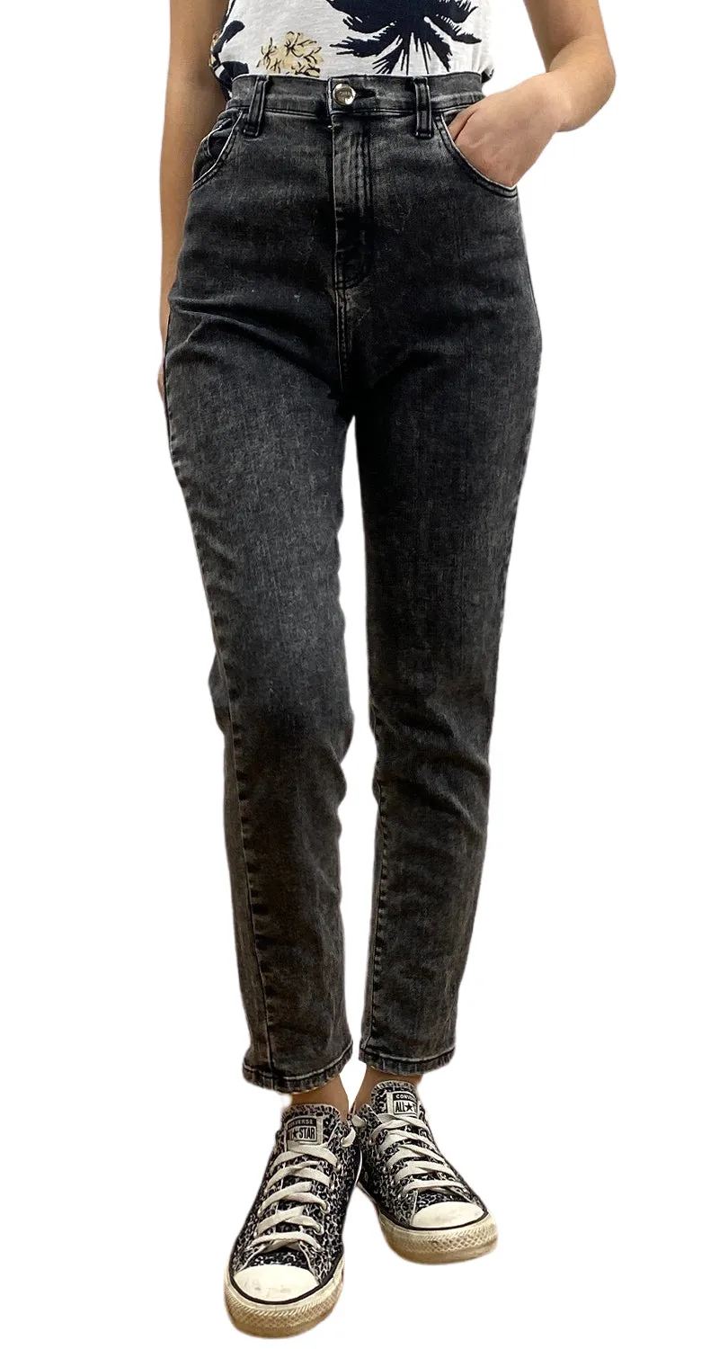 CHER Pantalón Gris Deslavado