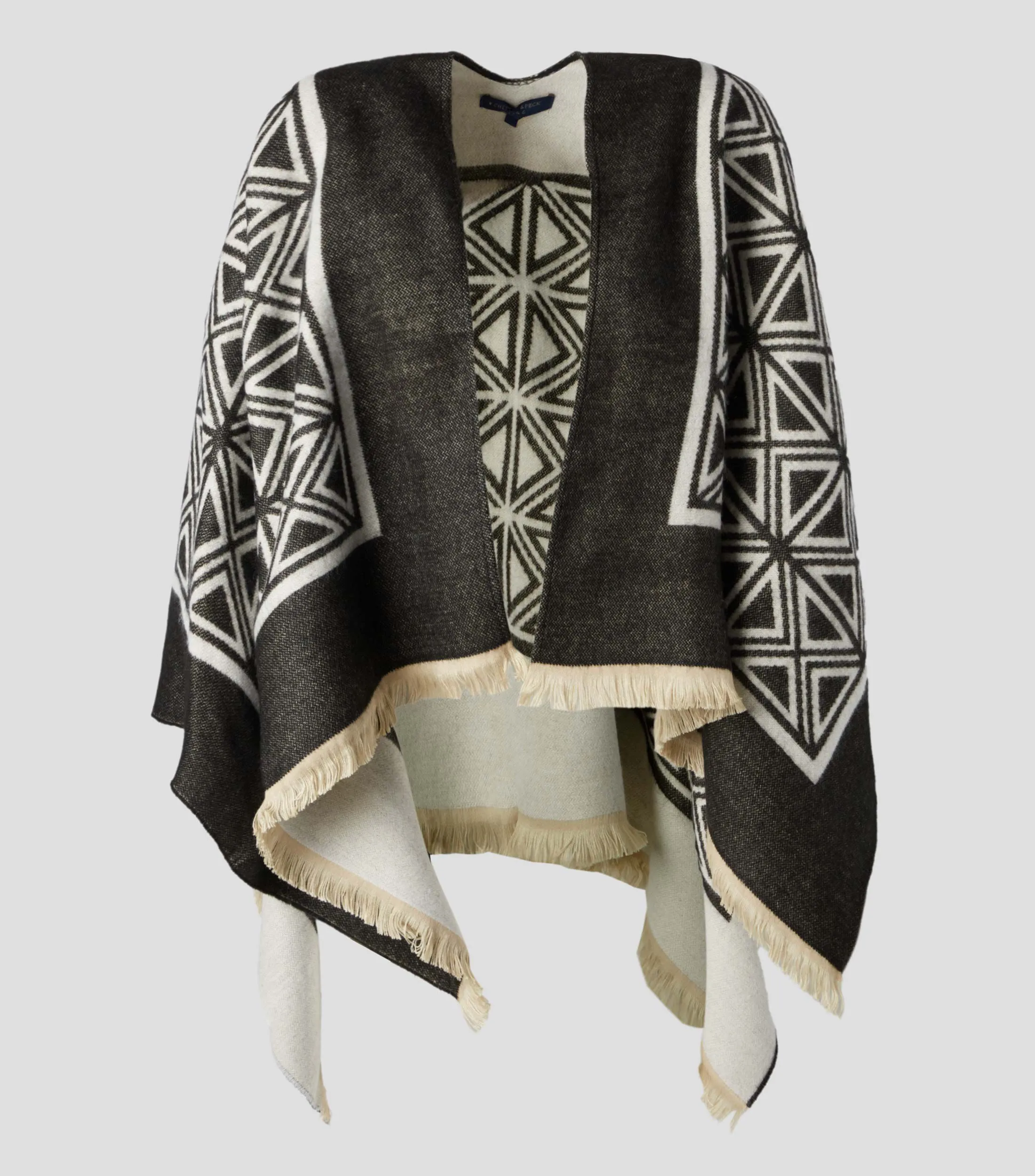 Chester & Peck Poncho multidiseño Mujer