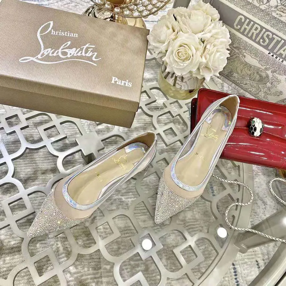 CHRISTIAN LOUBOUTIN MUJER GALATIVI P STRASS PLANOSANDY