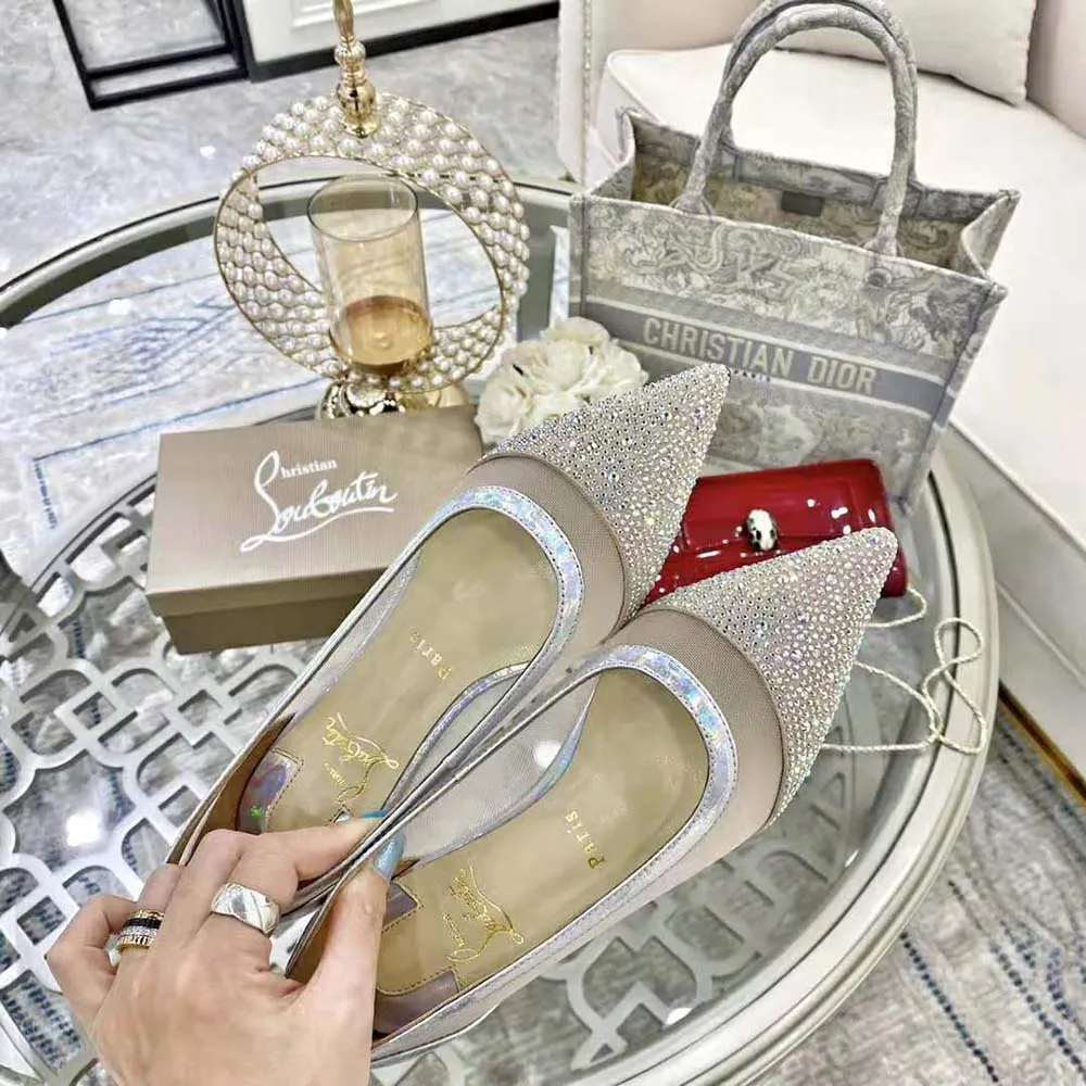CHRISTIAN LOUBOUTIN MUJER GALATIVI P STRASS PLANOSANDY