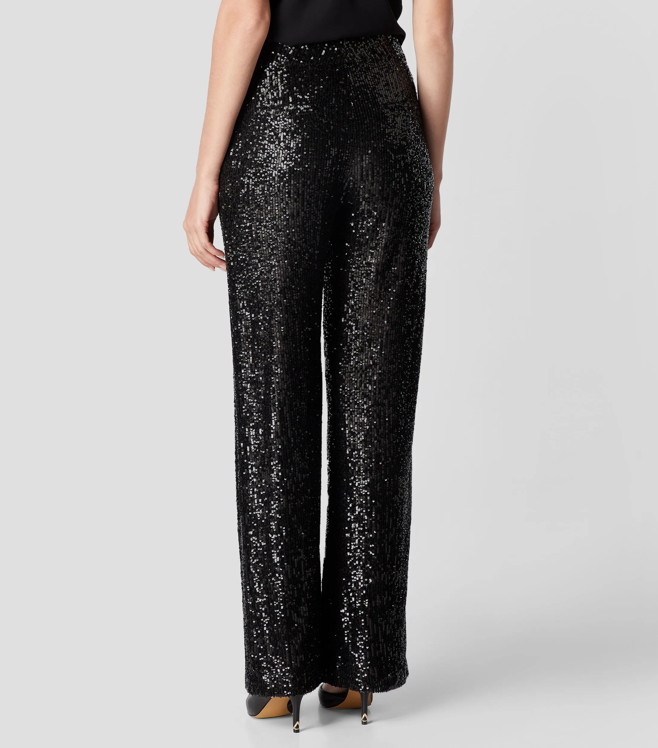 Claudie Pierlot Pantalón con lentejuelas Mujer