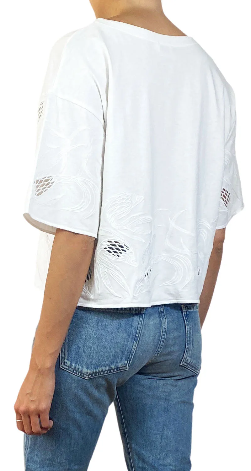 CLOSED Polera Blanca Oversize