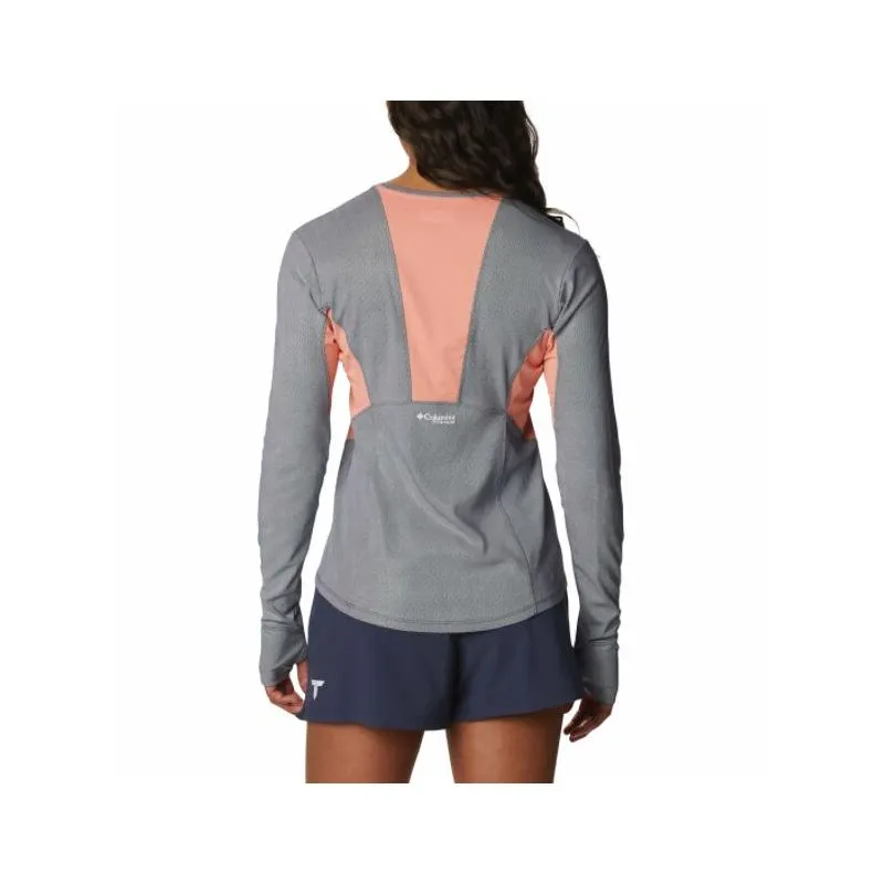 Columbia Titan Pass™ Sun Deflector Ls Tee 2.0 (Nocturnal, Coral Reef) Mujer