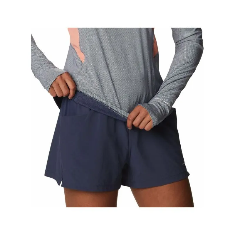 Columbia Titan Pass™ Sun Deflector Ls Tee 2.0 (Nocturnal, Coral Reef) Mujer