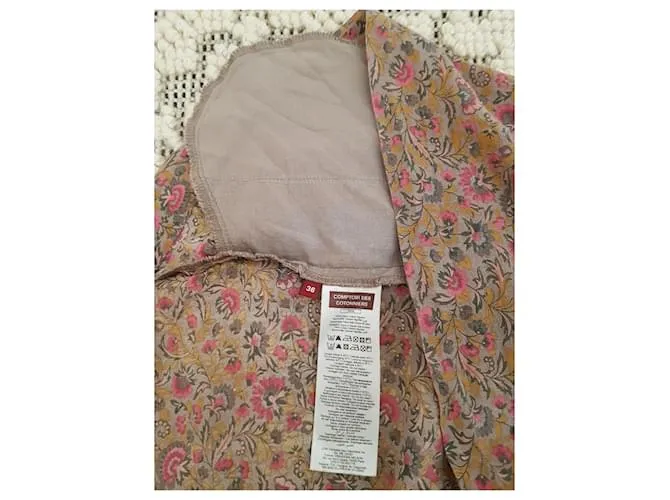 Comptoir Des Cotonniers Mini vestido Beige 