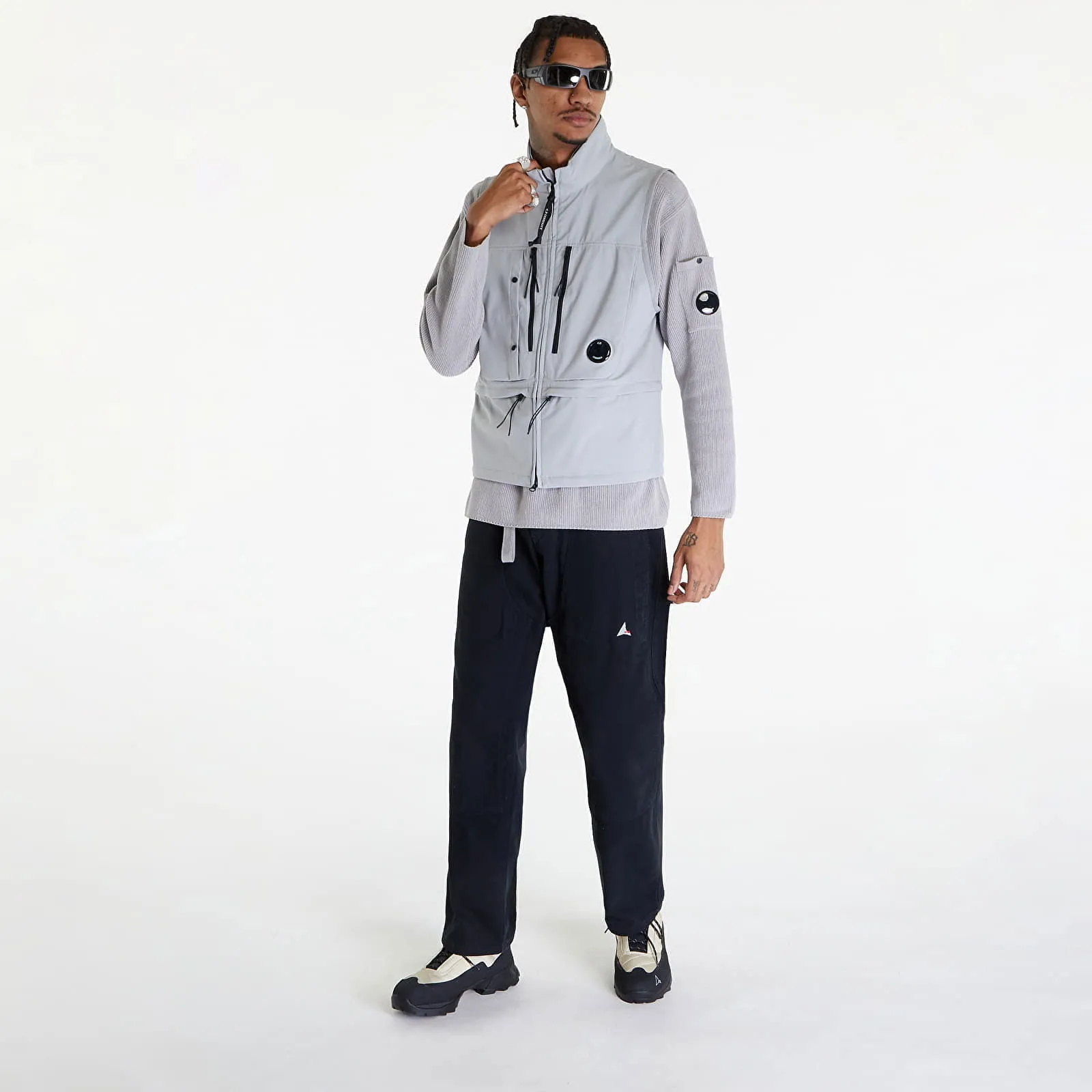 C.P. Company Vest Drizzle Grey