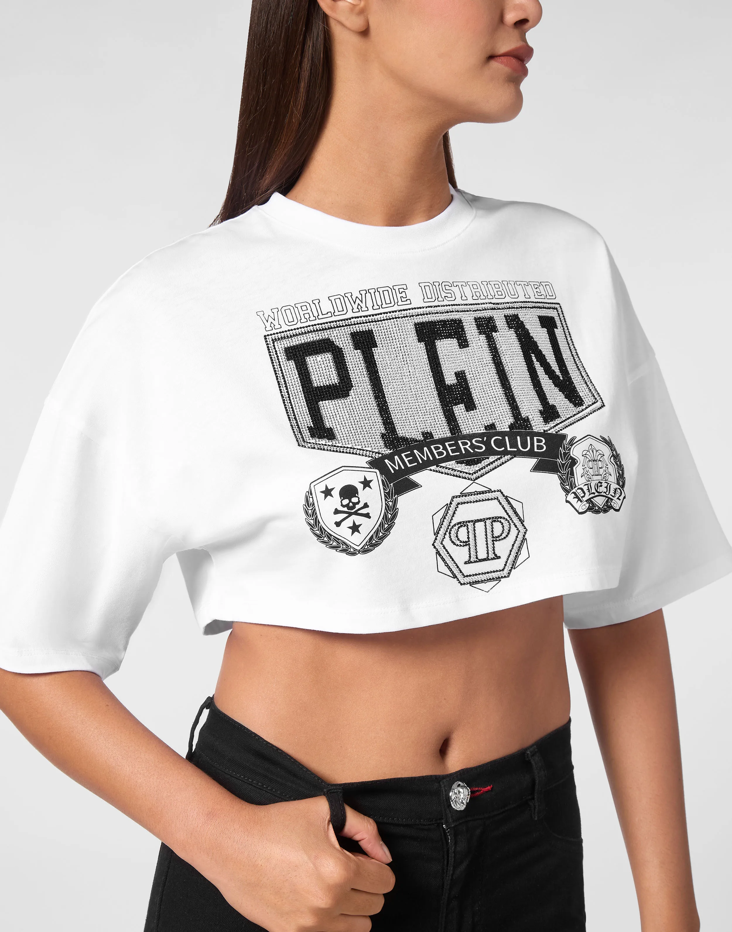 Cropped Top Strass