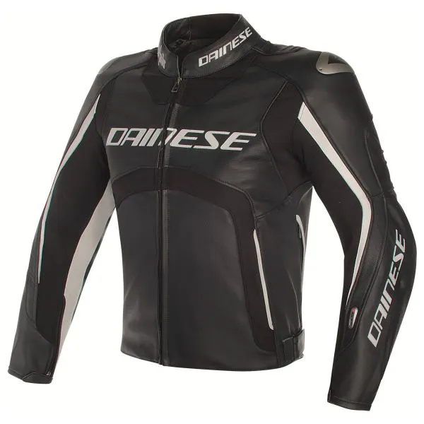 DAINESE MISANO DAIR BLACK WHITE 