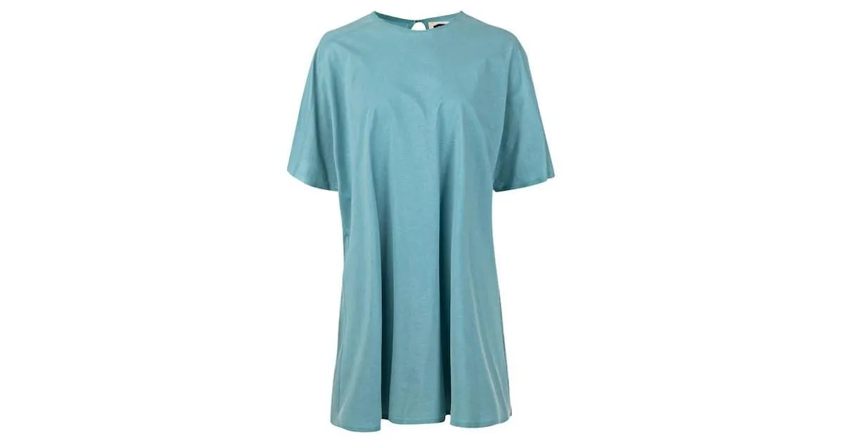 Day Top tipo caja extragrande de Balenciaga Turquesa 