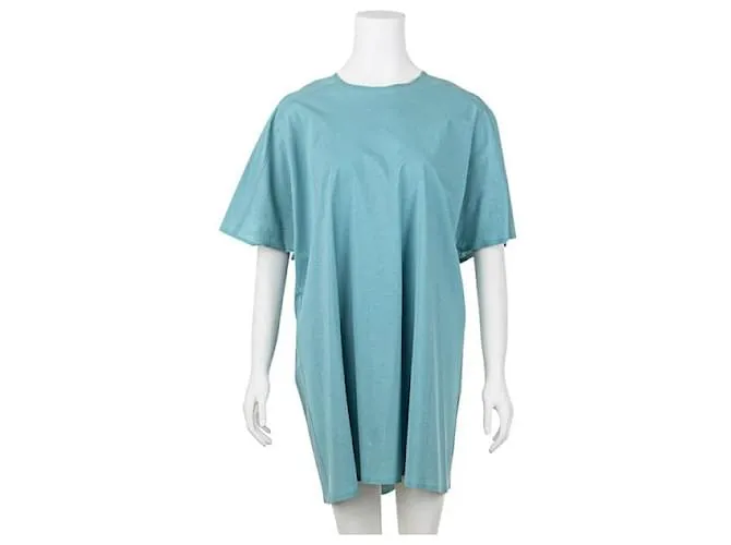 Day Top tipo caja extragrande de Balenciaga Turquesa 