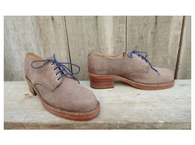 derbies vintage Free Lance p 36 Nueva condición Beige 