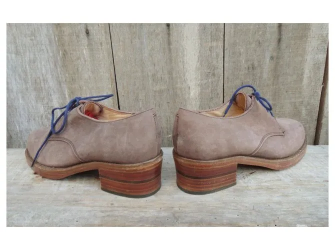 derbies vintage Free Lance p 36 Nueva condición Beige 
