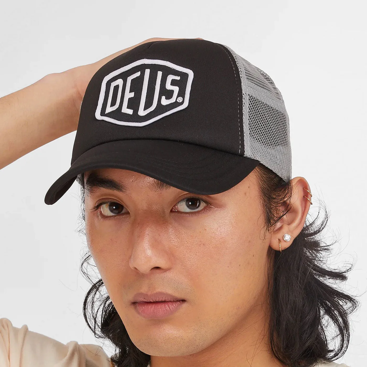 Deus Baylands Trucker Black Grey