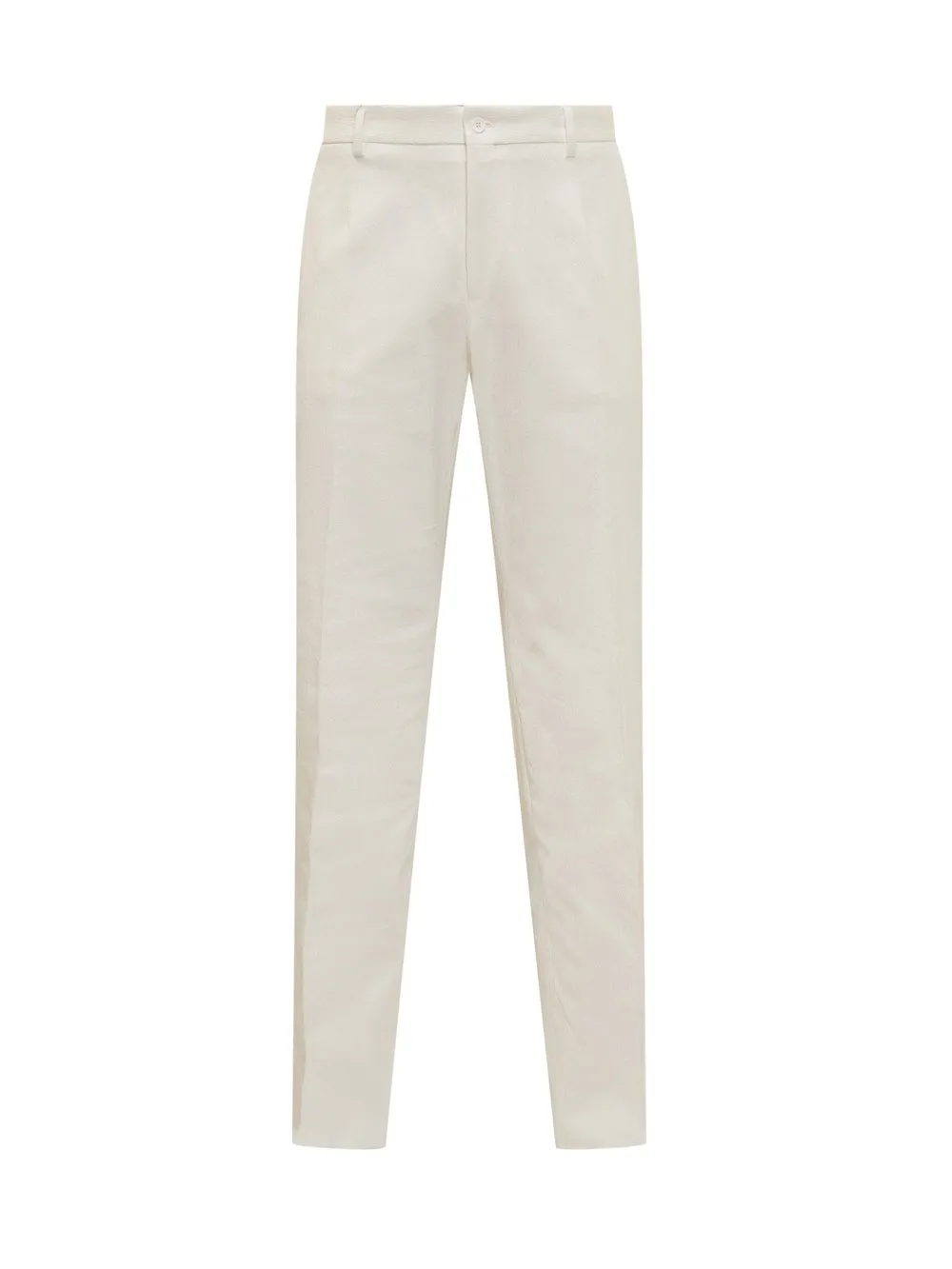 DOLCE & GABBANA Cotton Silk Pants