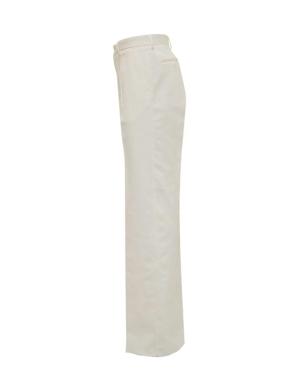 DOLCE & GABBANA Cotton Silk Pants