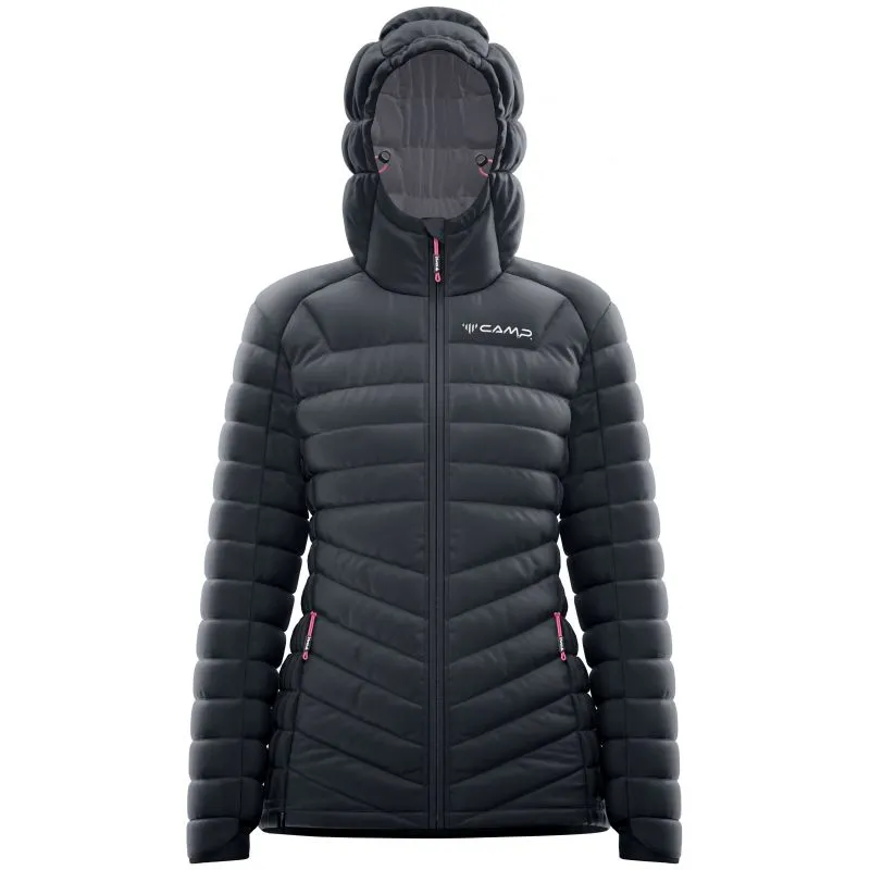 Doudoune Camp Chaqueta de protección (negro/gris asfalto) mujer