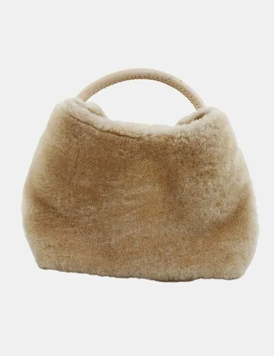 Elleme Paris Bolso teddy beige