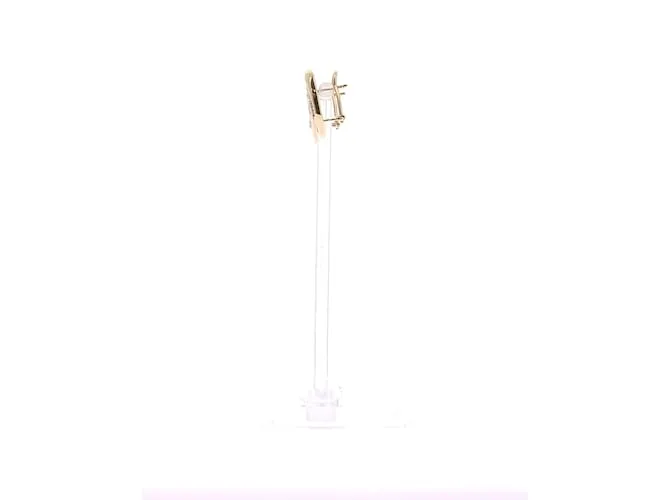 FENDI Pendientes T.  Chapado en oro Dorado 
