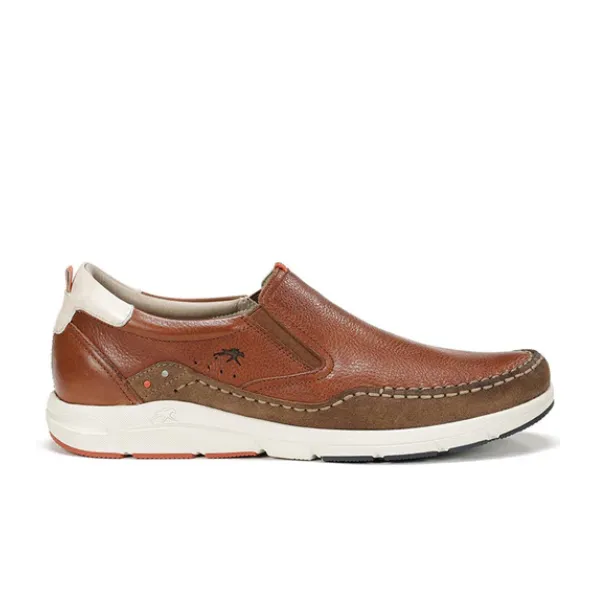 FLUCHOS MEN'S KAI SLIPON F1985 BROWN