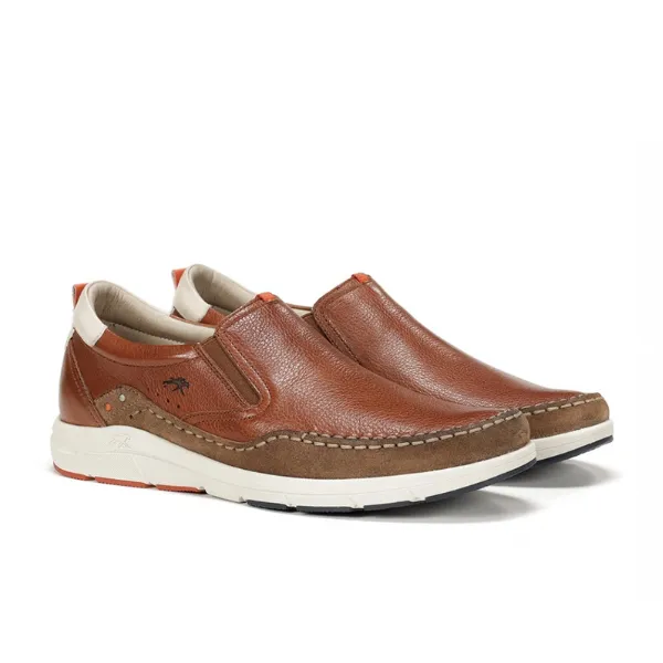 FLUCHOS MEN'S KAI SLIPON F1985 BROWN