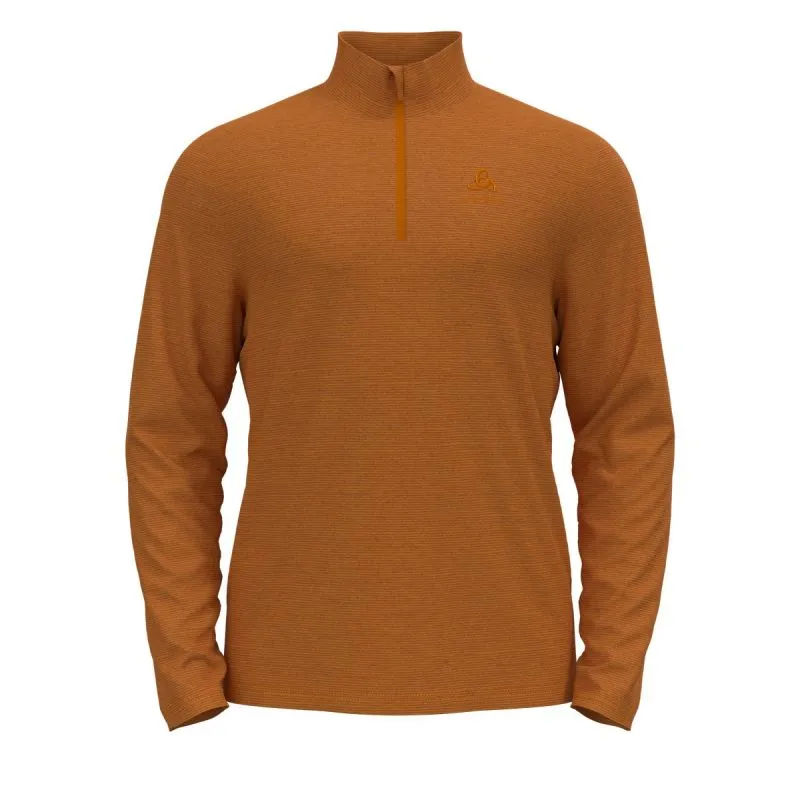 FORRO POLAR ODLO MEDIA CAPA 1/2 CREMALLERA ROY (HONEY GINGER  BATA DE MONJE) HOMBRE