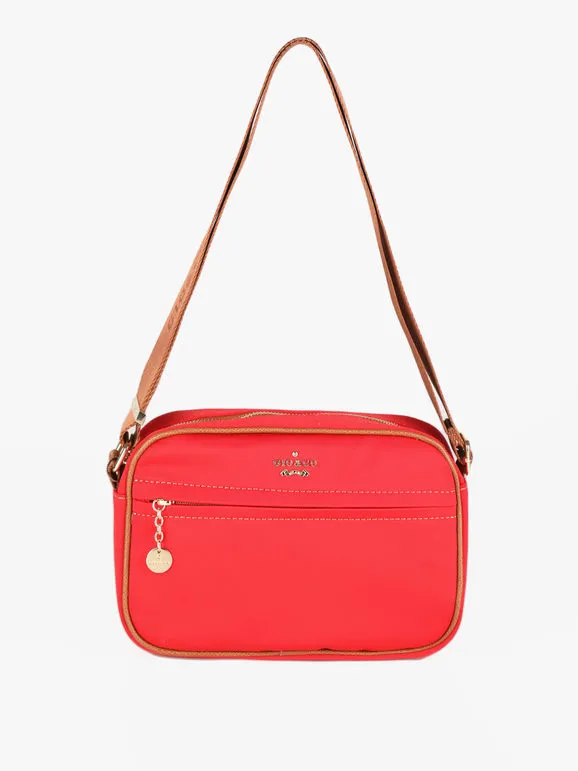 Gio&Co Bolso bandolera de mujer en tejido