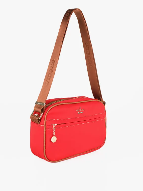 Gio&Co Bolso bandolera de mujer en tejido
