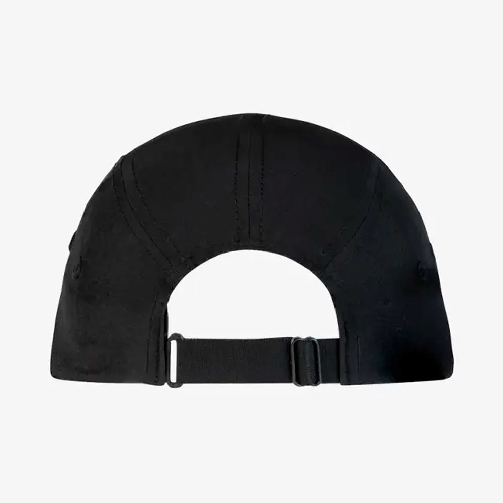 GORRA BUFF 5 PANEL GO SOLID BLACK