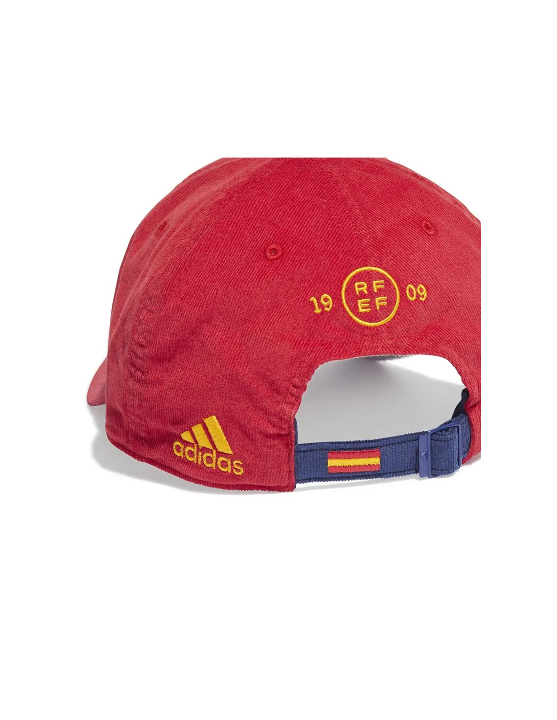 Gorra de fútbol adidas España rojo