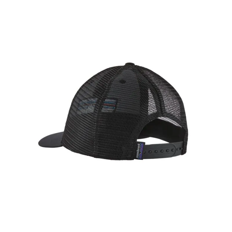GORRA PATAGONIA P6 LOGO LOPRO TRUCKER HAT (NEGRO)