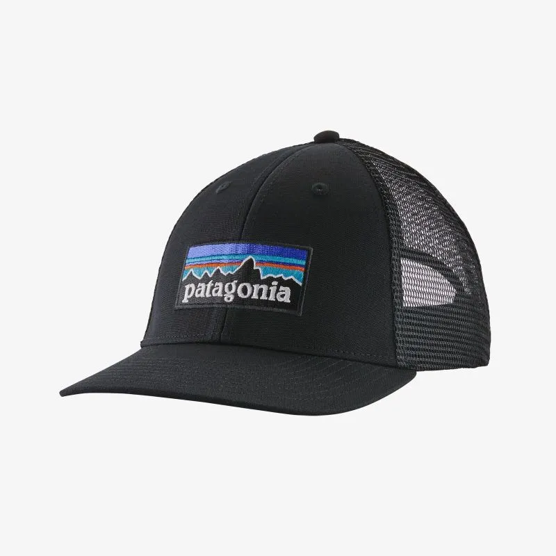 GORRA PATAGONIA P6 LOGO LOPRO TRUCKER HAT (NEGRO)