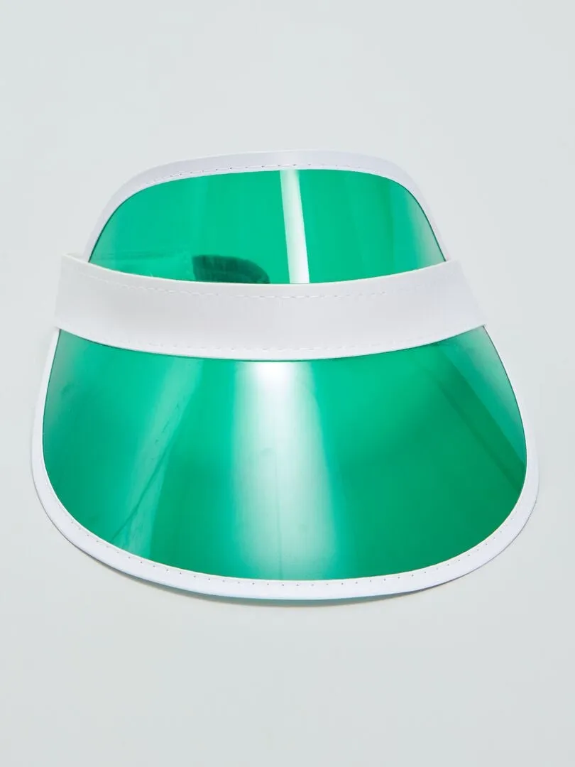 GORRA TRANSPARENTE  VERDE