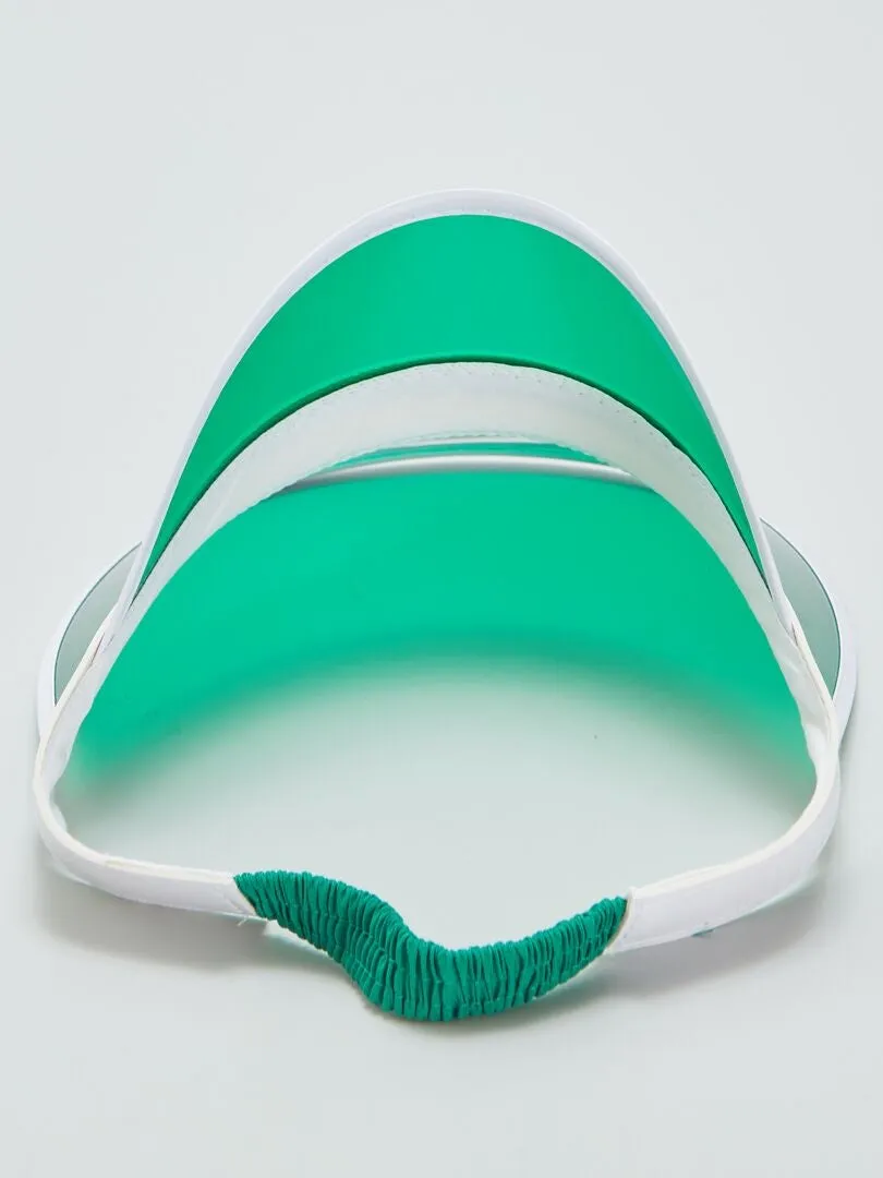 GORRA TRANSPARENTE  VERDE