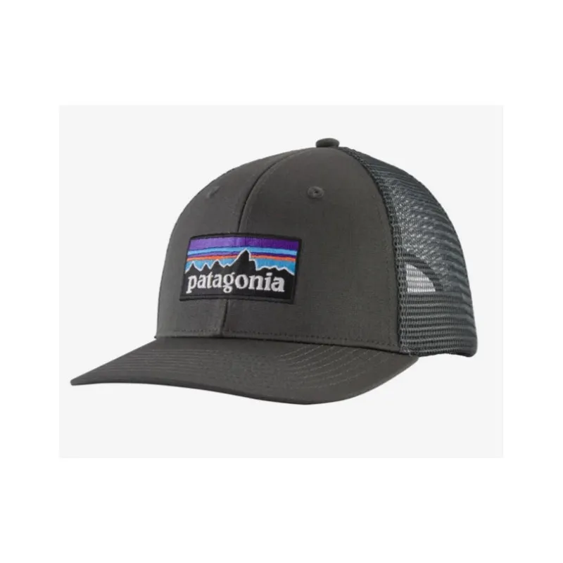 GORRA TRUCKER PATAGONIA P6 LOGO (GRIS FORJA)