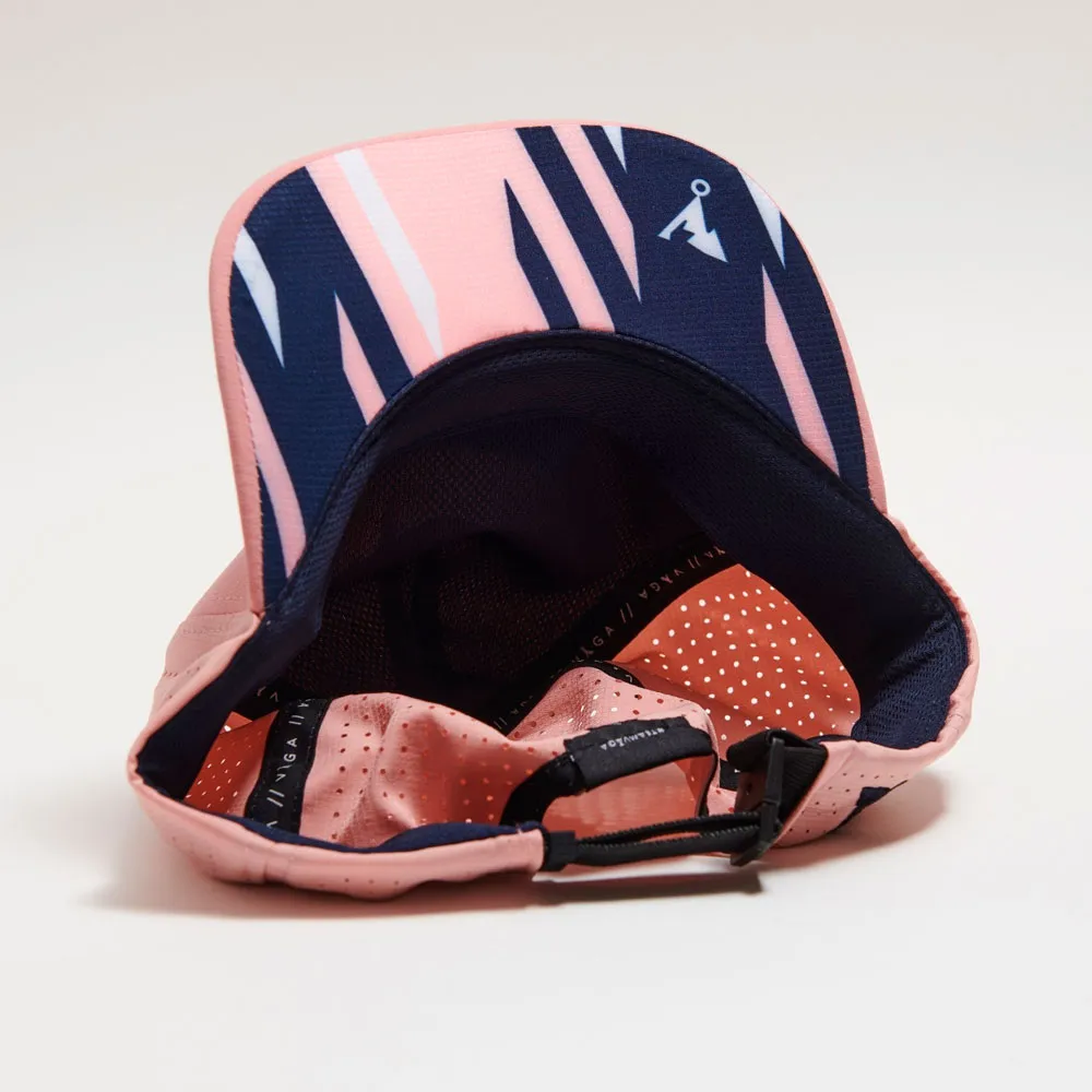 GORRA TRUCKER VÅGA PASTEL PINK / NAVY BLUE / WHITE