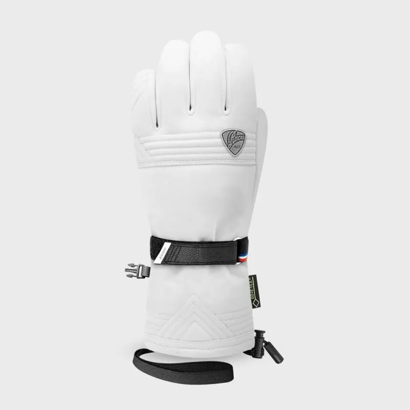 GUANTE RACER GORETEX GOOSE DOWN SOFTSHELL PARA MUJER (BLANCO)
