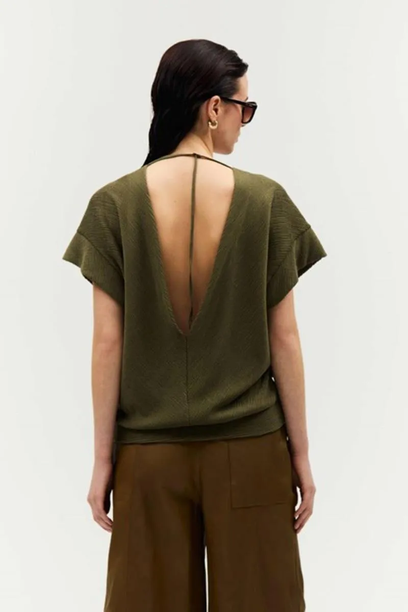 HUMANOID TOP REVERSIBLE PIPPI ARMY