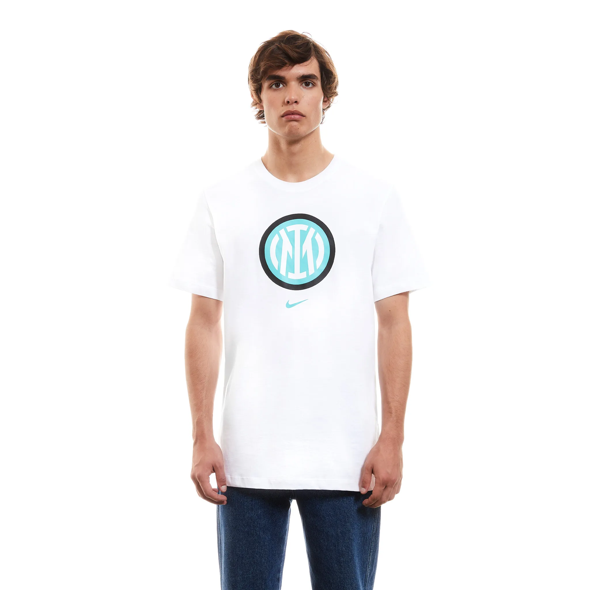 IM NIKE CAMISETA HOMBRE LOGOTIPO ESCUDO BLANCO