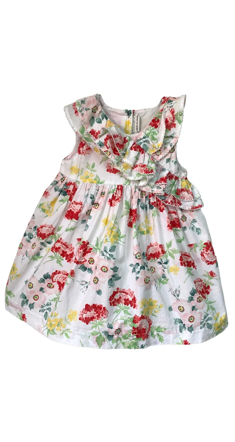 JANIE AND JACK Vestido Flores
