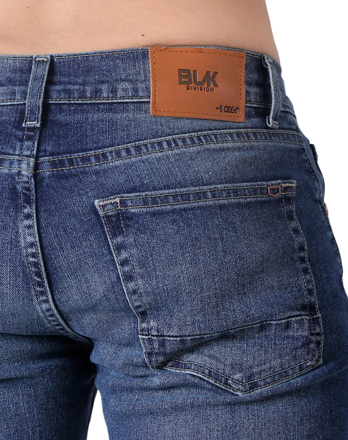 Jeans Hombre Moda Slim Azul Oggi 59104814