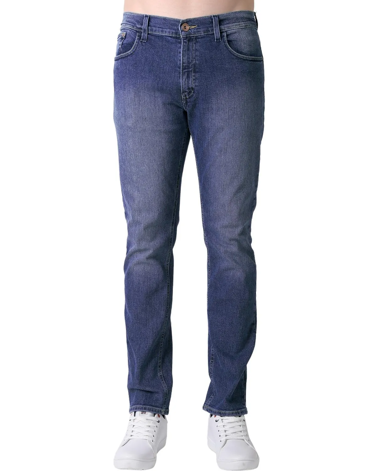 Jeans Hombre Moda Slim Azul Oggi Iron 59105028