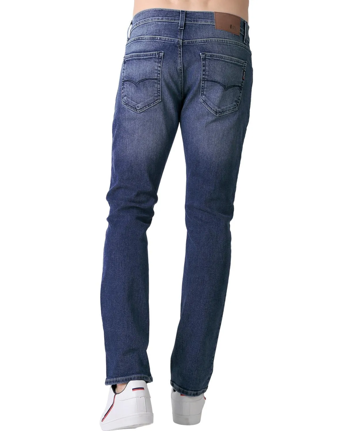 Jeans Hombre Moda Slim Azul Oggi Iron 59105028